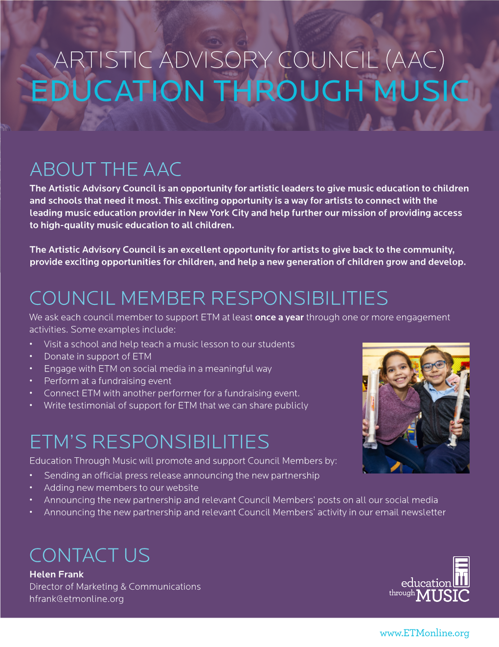 Education Through Music