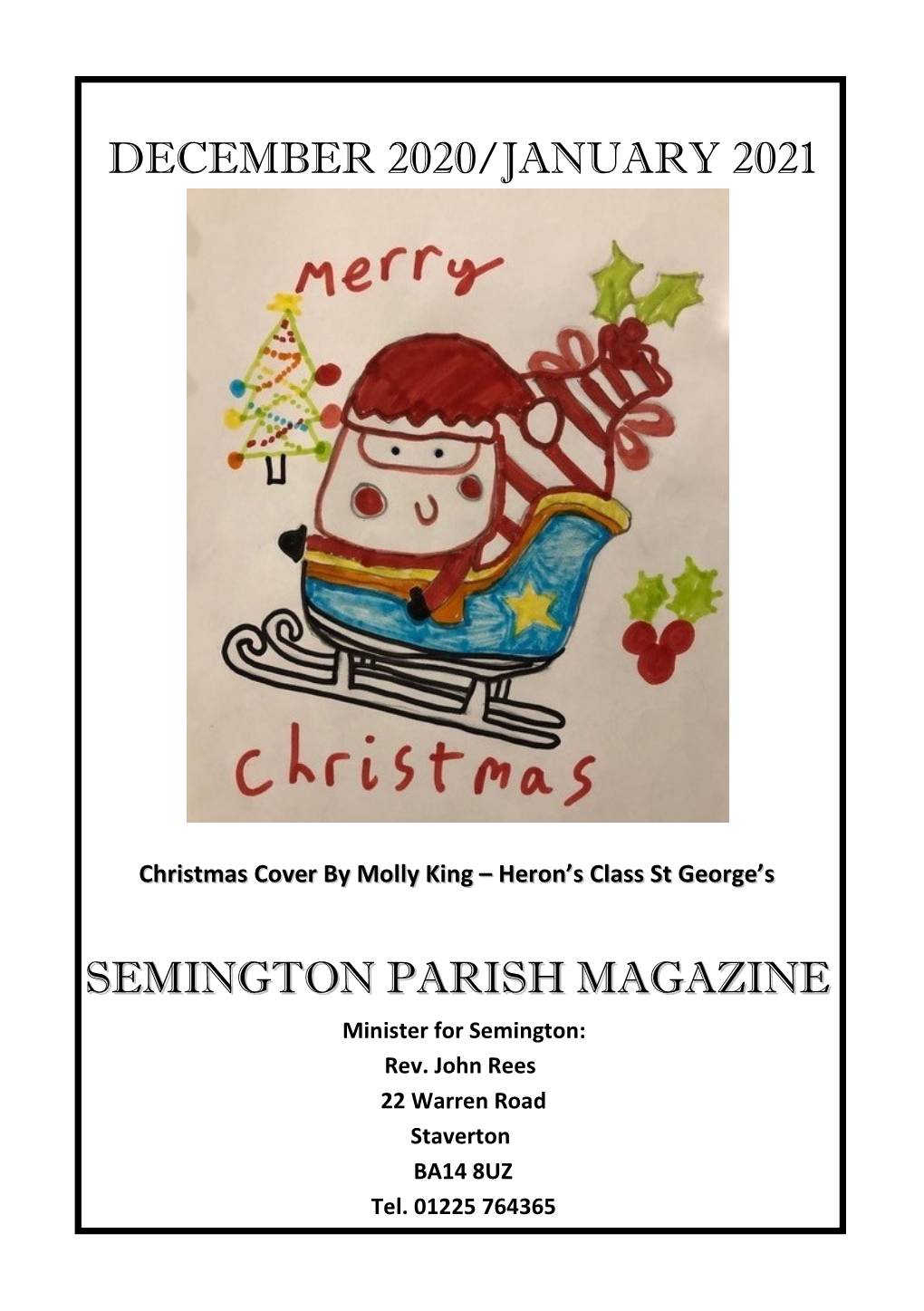 Semington Parish Magazine December 2020/January 2021