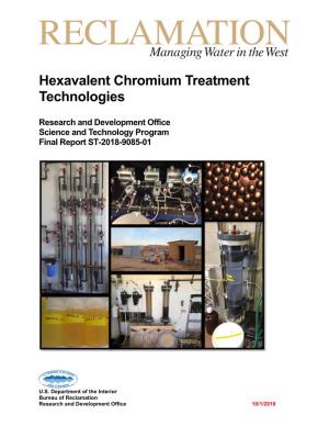 Beneficial Reuse and Waste Minimization of Hexavalent Chrome