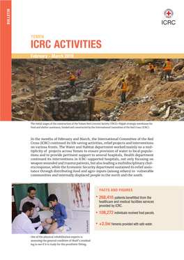 ICRC ACTIVITIES ACTIVITIES ICRC Communities and Internally Displaced People in the North and the South