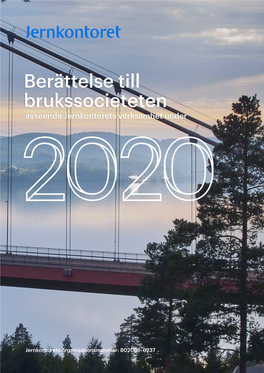 Berättelse Till Brukssocieteten 2020