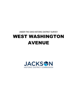 West Washington Avenue