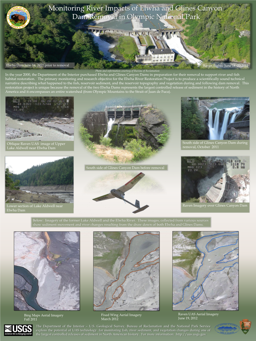 Monitoring River Impacts of Elwha and Glines Canyon Dam Removal in Olympic National Park