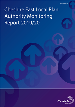 Cheshire East Local Plan Authority Monitoring Report 2019/20 [Page Left Blank for Printing] Chapter