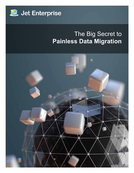 The Big Secret to Painless Data Migration the Big Secret to Painless Data Migration