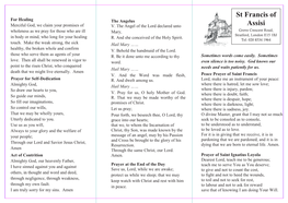 Parish Prayer Leaflet