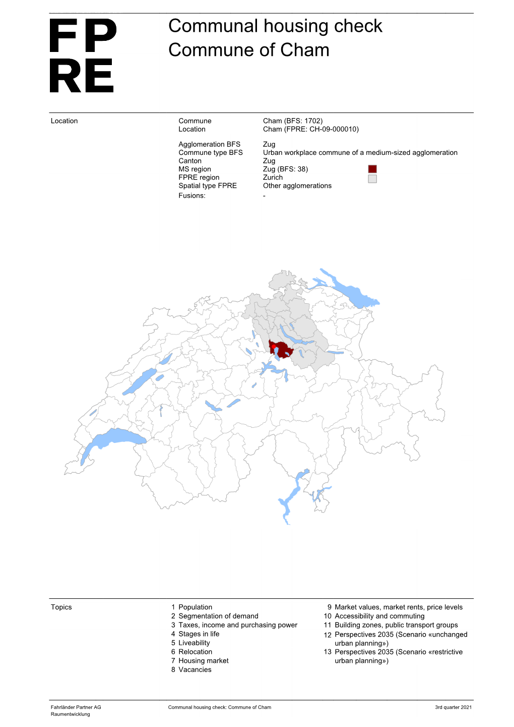 Communal Housing Check Commune of Cham