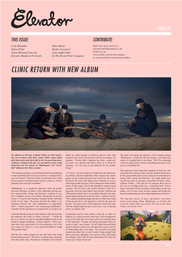Clinic Return with New Album