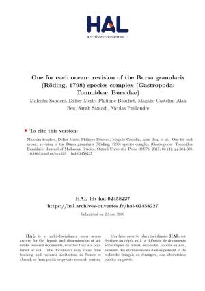 Revision of the Bursa Granularis