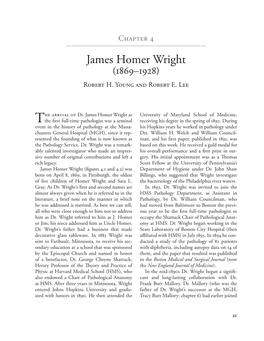 James Homer Wright (1869–1928) Robert H