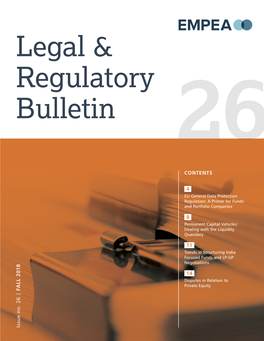 Legal & Regulatory Bulletin