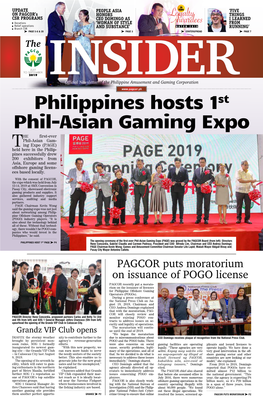 Philippines Hosts 1St Phil-Asian Gaming Expo