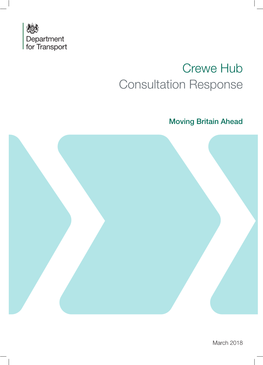 Crewe Hub Consultation Response (Print Version)