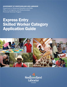 Express Entry Skilled Worker Category Application Guide LIVE HERE