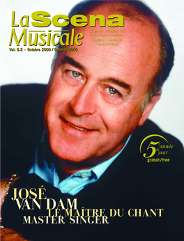 José Van Dam Le Maître Du Chant Master Singer Un Automne Tout En Couleurs!