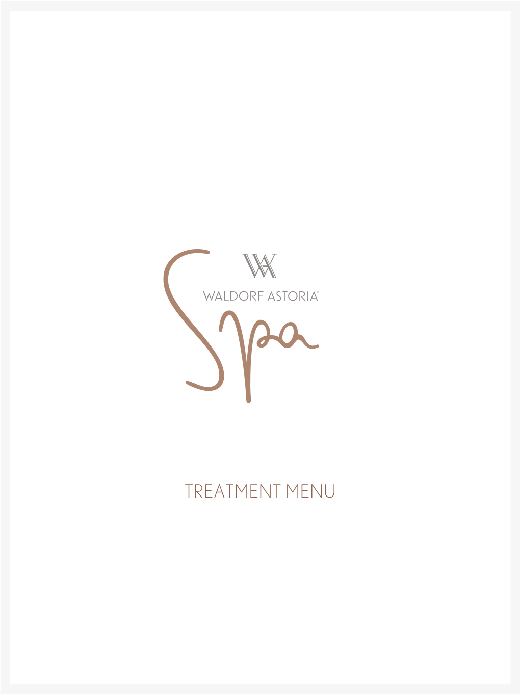 Spa Menu (PDF)