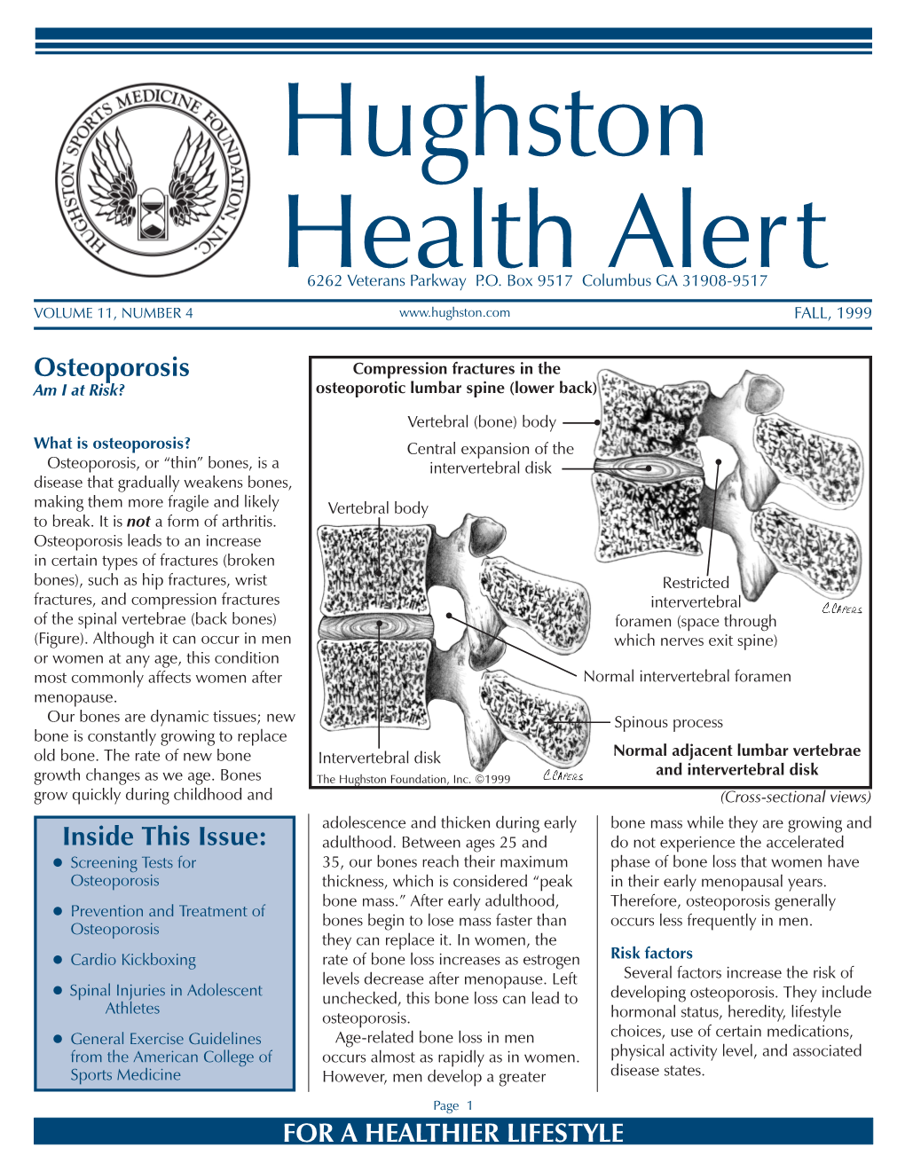 Osteoporosis Compression Fractures in the Am I at Risk? Osteoporotic Lumbar Spine (Lower Back)