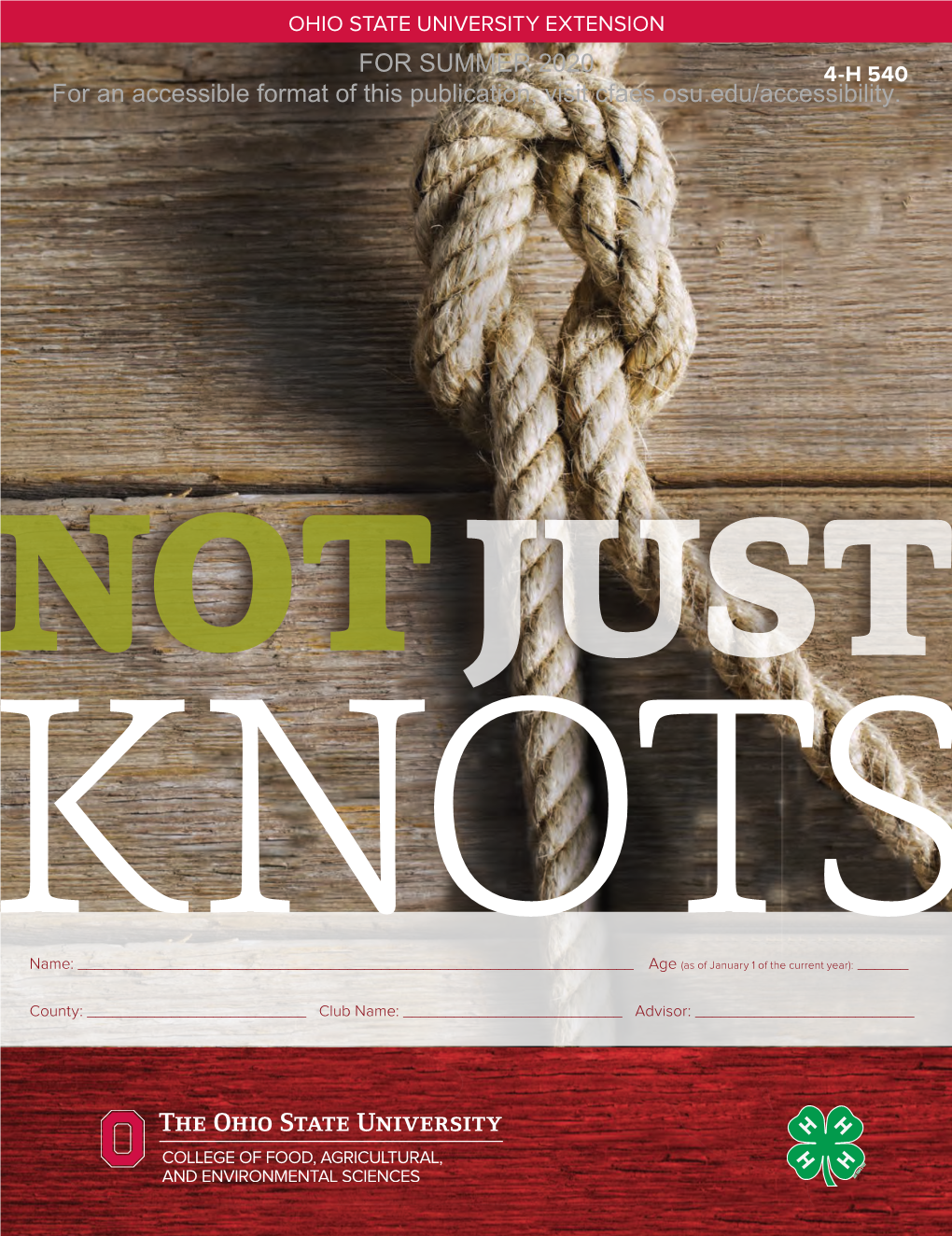 Not Just Knots 540 Summer2020.Pdf