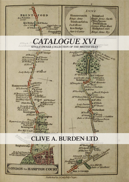 Catalogue Xvi Single Owner Collection of the British Isles