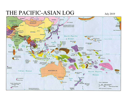 THE PACIFIC-ASIAN LOG July 2019 Introduction Copyright Notice Copyright  2001-2019 by Bruce Portzer