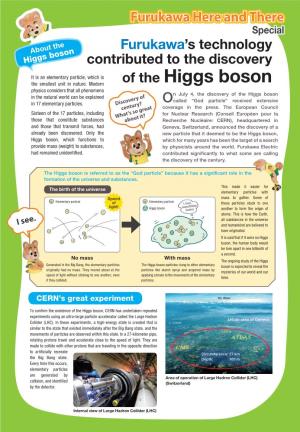 Furukawa's Technology Contributed to the Discovery of the Higgs Boson