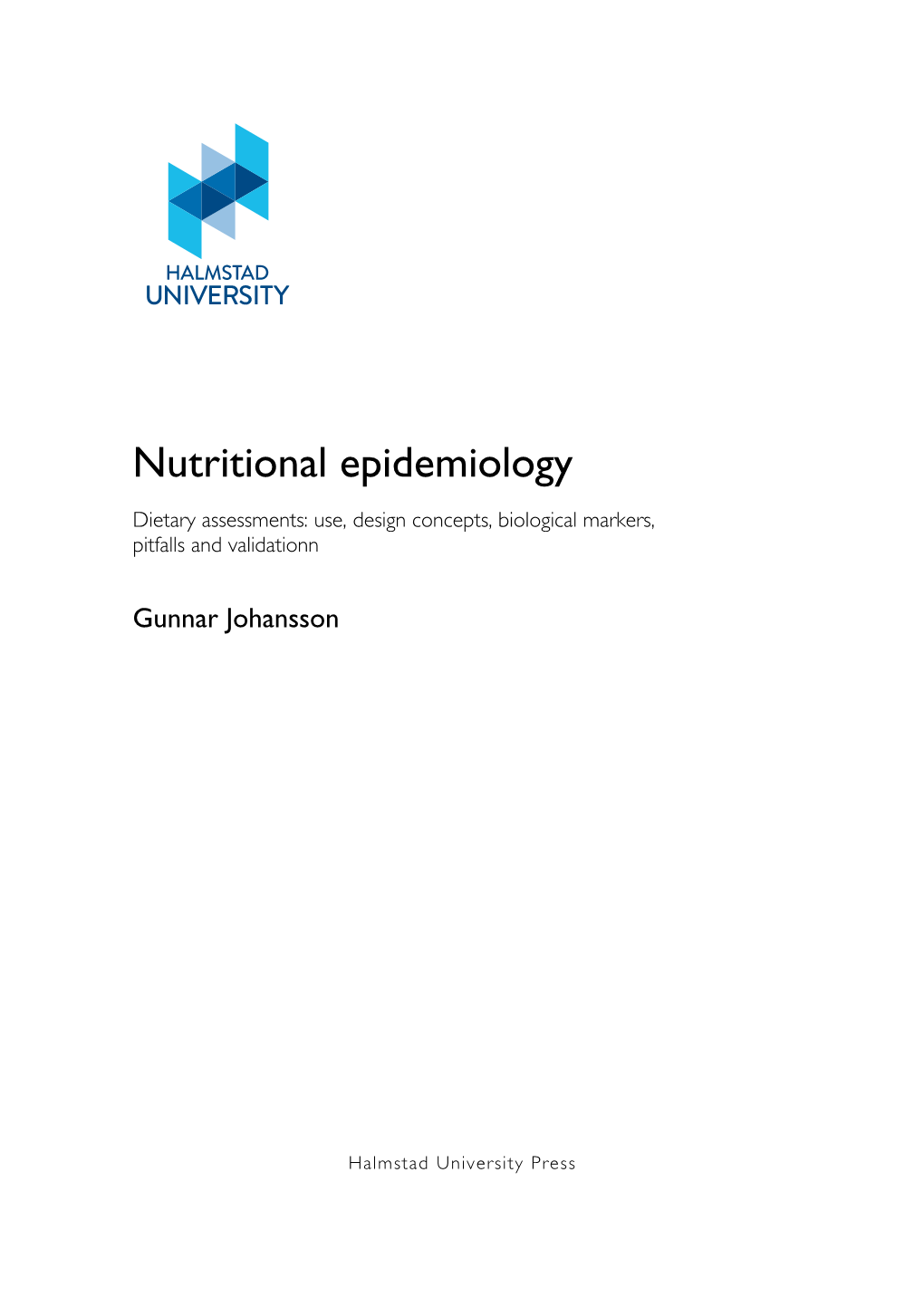 Nutritional Epidemiology