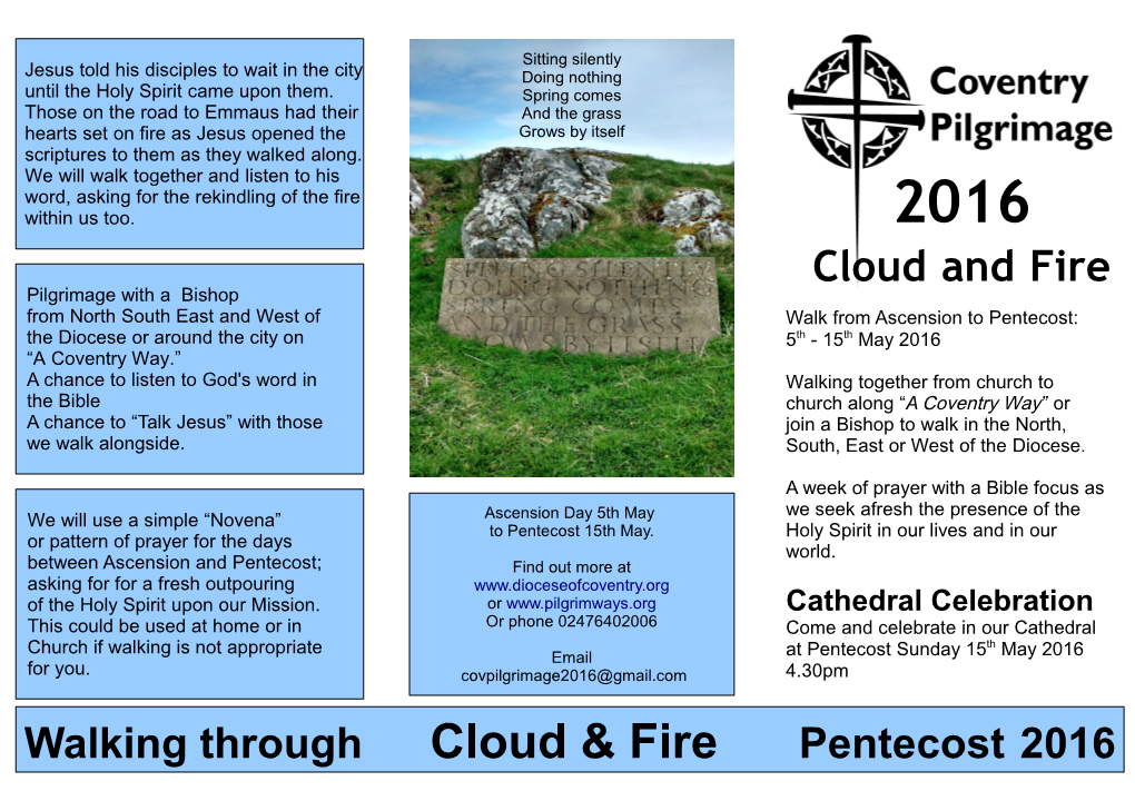 Cloud & Fire Pentecost 2016