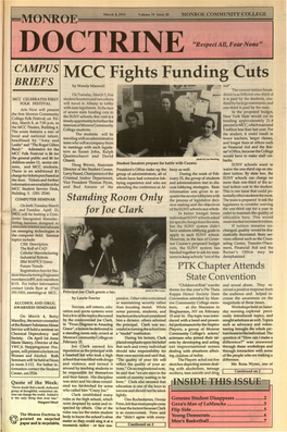MCC Fights Funding Cuts BRIEFS by Wendy Maxwell Red"