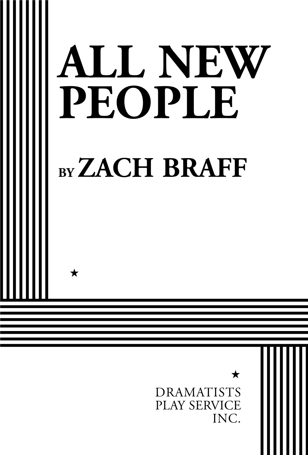 ALL NEW PEOPLE by Zach Braff