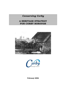 A Heritage Strategy for Corby Borough