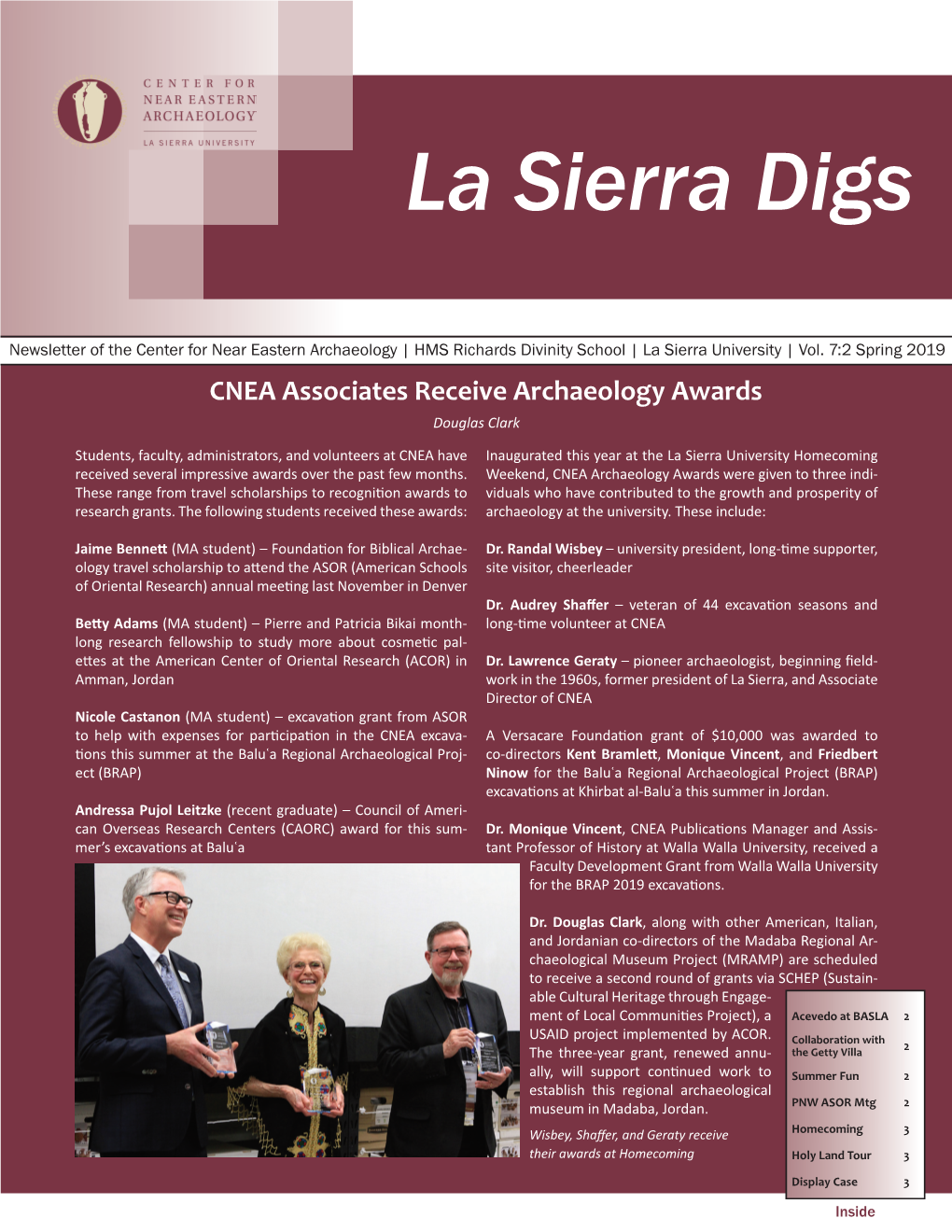 CNEA Newsletter Spring 2019