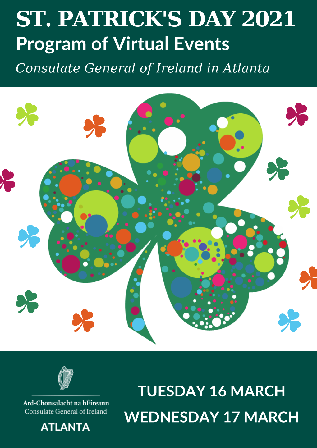 CG Ireland in Atlanta SPD 2021 Program of Events