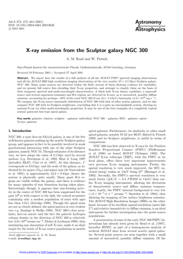 X-Ray Emission from the Sculptor Galaxy NGC 300