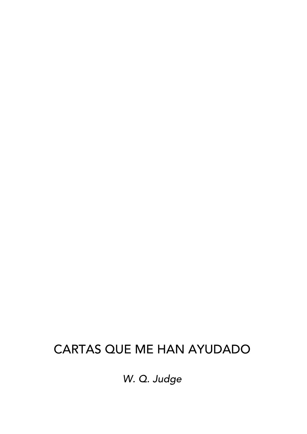 Cartas Que Me Han Ayudado