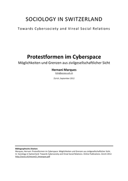 Protestformen Im Cyberspace Möglichkeiten Und Grenzen Aus Zivilgesellschaftlicher Sicht
