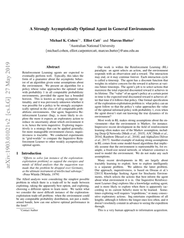 Arxiv:1903.01021V2 [Cs.LG] 27 May 2019 Made That the Problem Be Dropped Over Germany, Is a Separate Problem