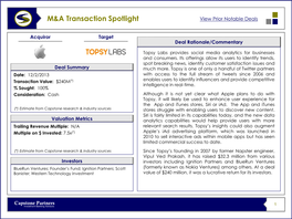 M&A Transaction Spotlight