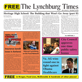The Lynchburg Times Furniture Runs Vol