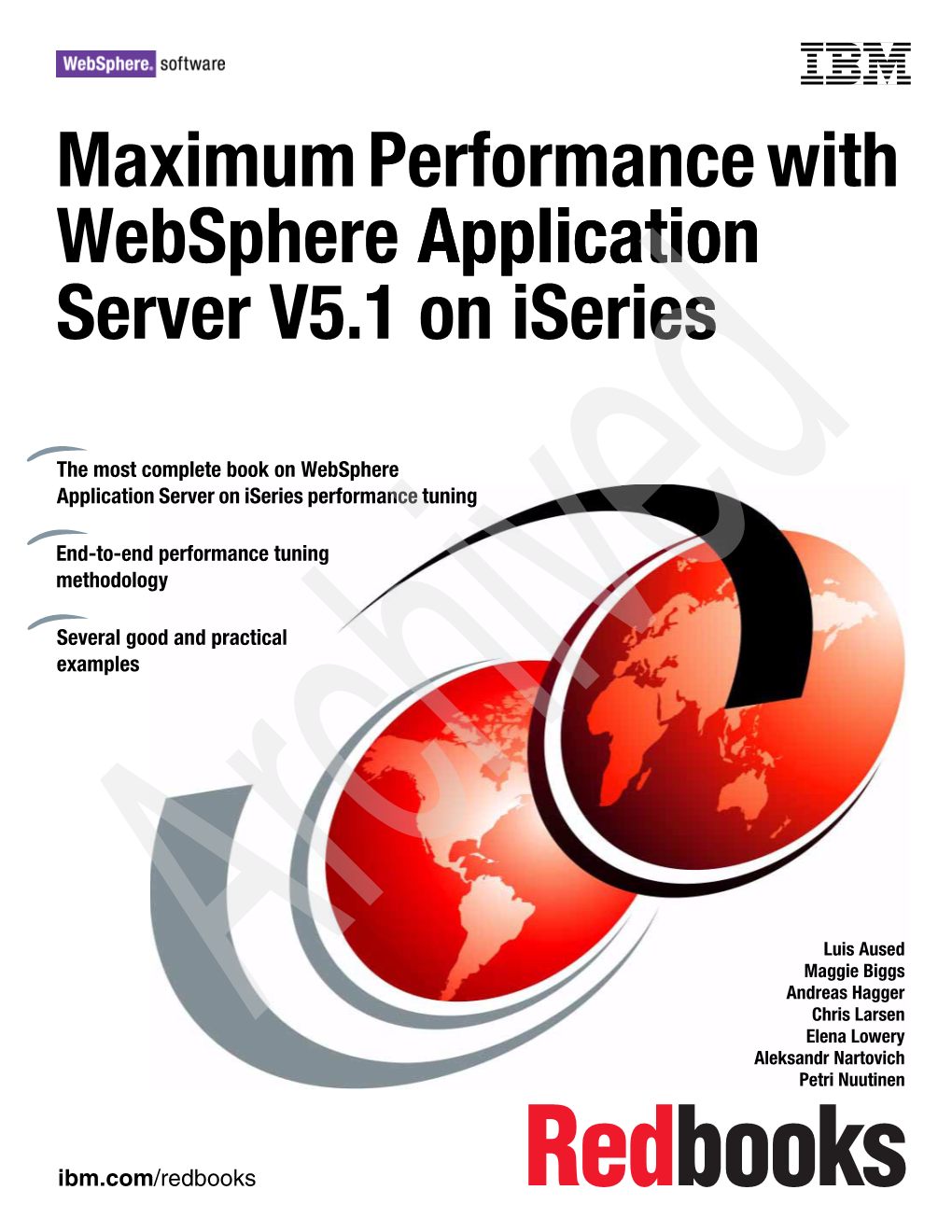 Maximum Performance with Websphere Application Application