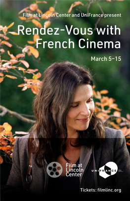 Rendez-Vous with French Cinema March 5–15