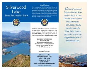 Silverwood Lake State Recreation Area 14651 Cedar Circle Hesperia, CA 92345 (760) 389-2281