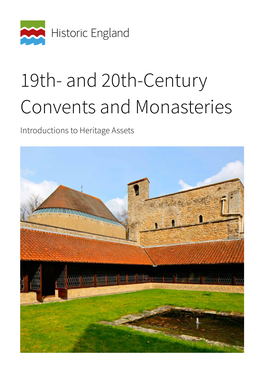 Introductions to Heritage Assets: 19Th- and 20Th-Century Convents and Monasteries