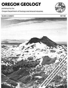 Ore Bin / Oregon Geology Magazine / Journal