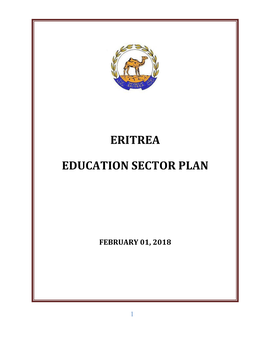 Eritrea Education Sector Plan