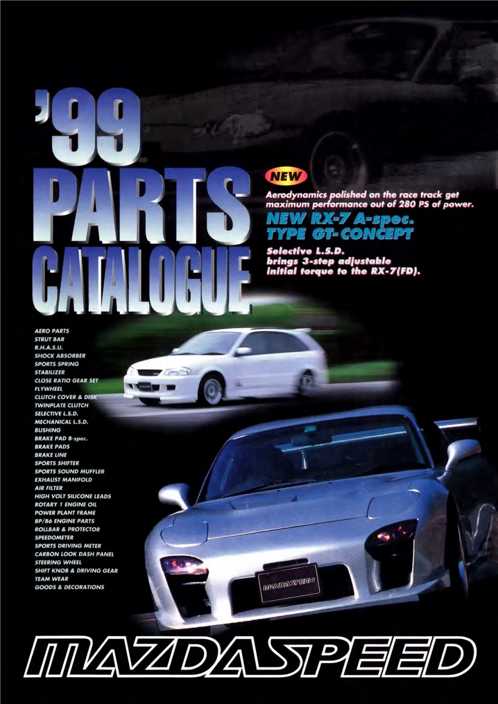 '99 Mazdaspeed Parts Catalogue (English)