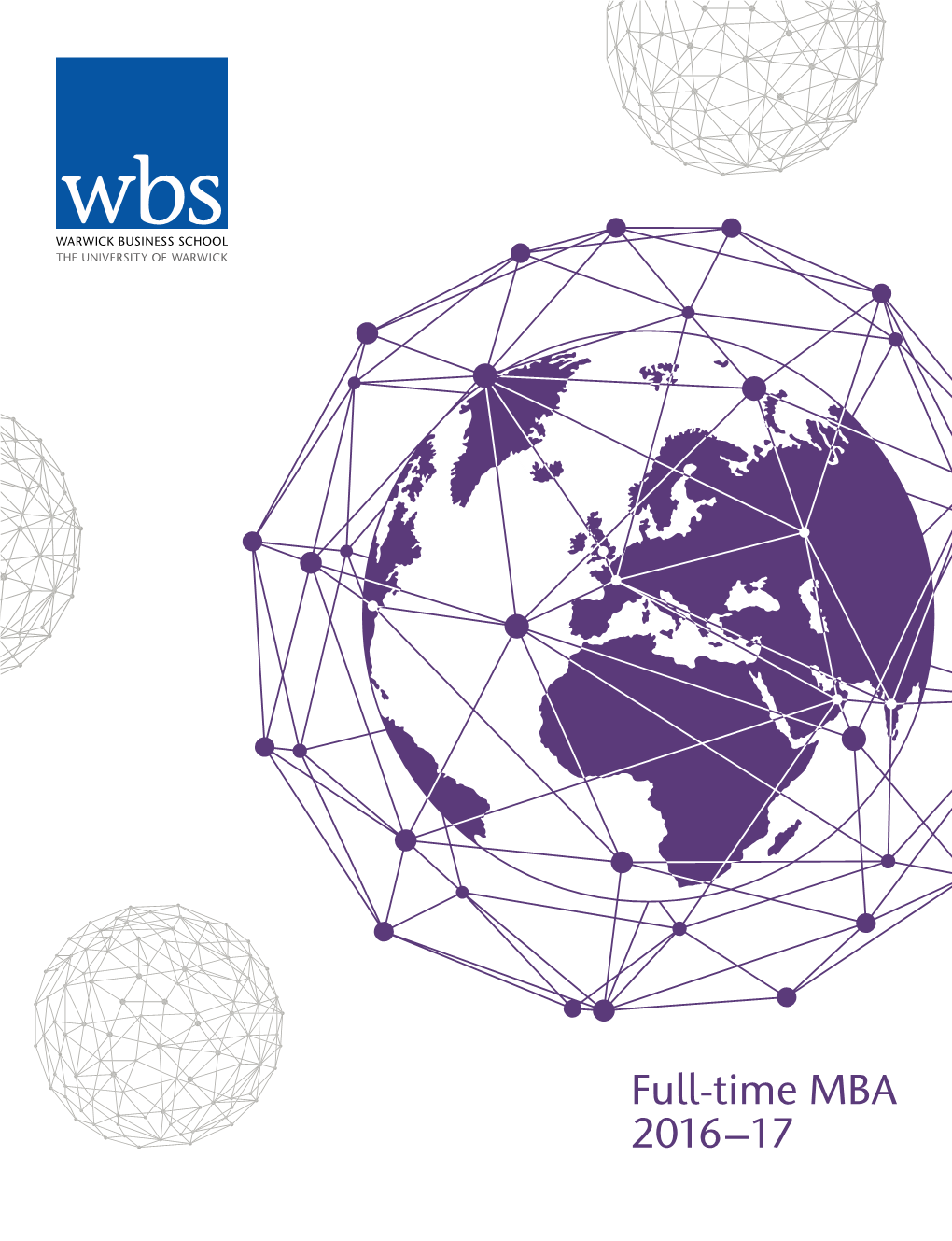 Full-Time MBA 2016–17