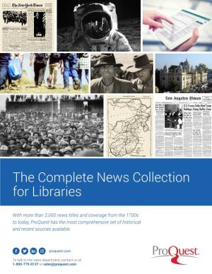 The Complete News Collection for Libraries
