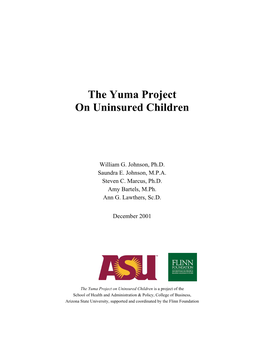 The Yuma Project on Uninsured Children