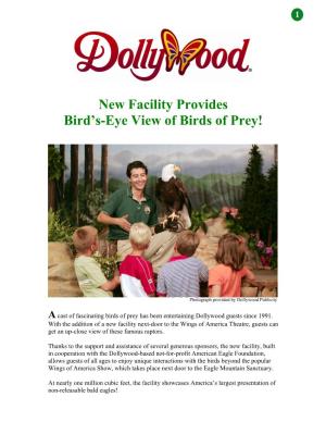 New Facility Provides Bird's-Eye View of Birds of Prey!