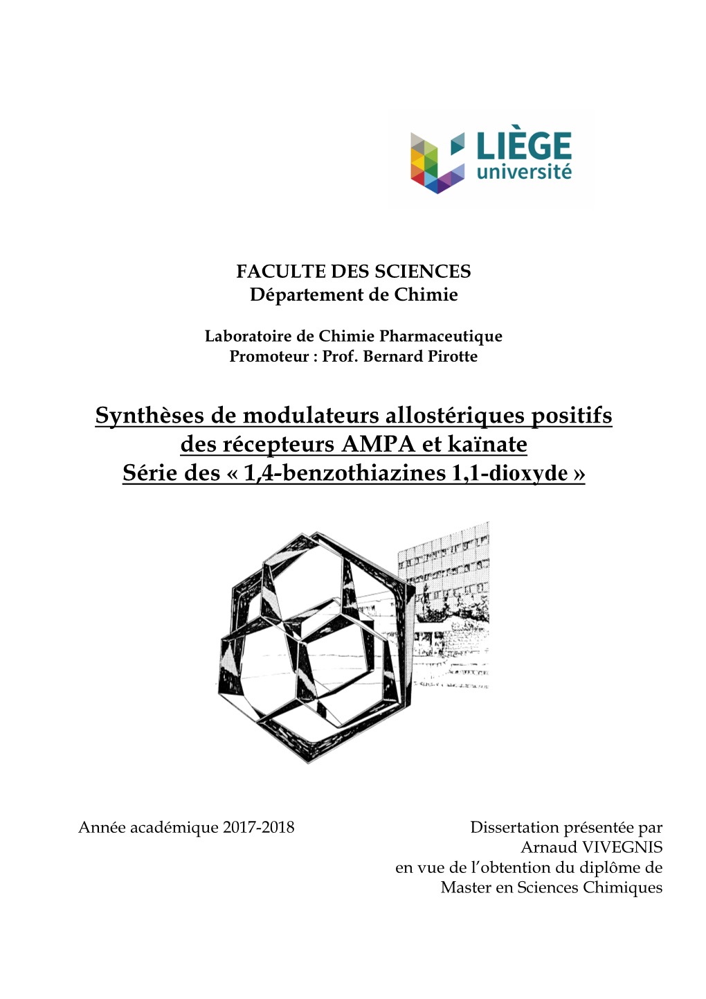 FACULTE DES SCIENCES Département De Chimie